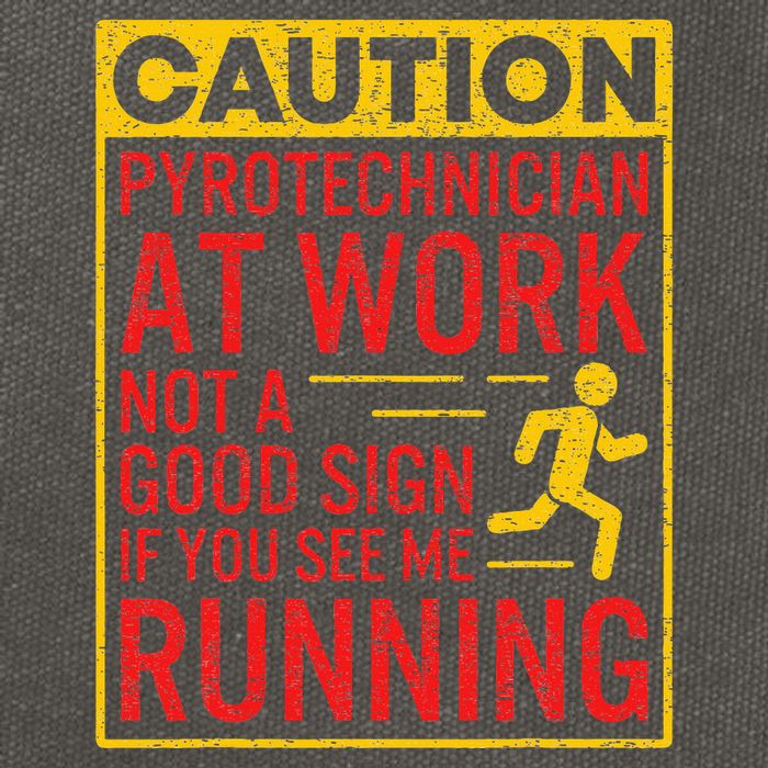 Pyrotechnician Funny Humorous Pyro Technician Cotton Canvas Backpack