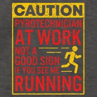 Pyrotechnician Funny Humorous Pyro Technician Vector Backpack