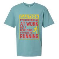 Pyrotechnician Funny Humorous Pyro Technician Sueded Cloud Jersey T-Shirt