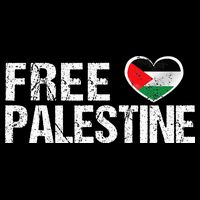 Palestine Flag heart Free Palestine Baby Bodysuit