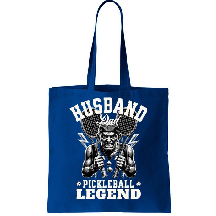 Pickleball Funny Husband Dad Legend Vintage FatherS Day Gift Tote Bag