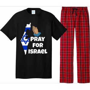 Pray For Israel I Stand With Israel Israel War Pajama Set