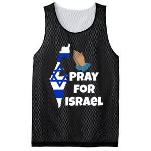 Pray For Israel I Stand With Israel Israel War Mesh Reversible Basketball Jersey Tank