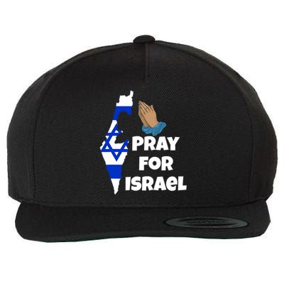 Pray For Israel I Stand With Israel Israel War Wool Snapback Cap