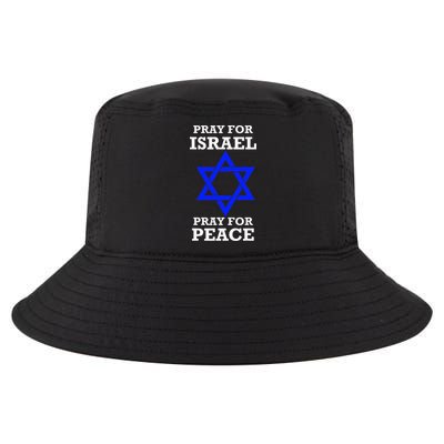 Pray For Israel Peace vintage isreal pride Cool Comfort Performance Bucket Hat