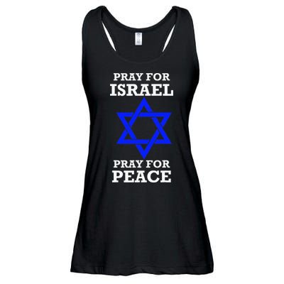 Pray For Israel Peace vintage isreal pride Ladies Essential Flowy Tank