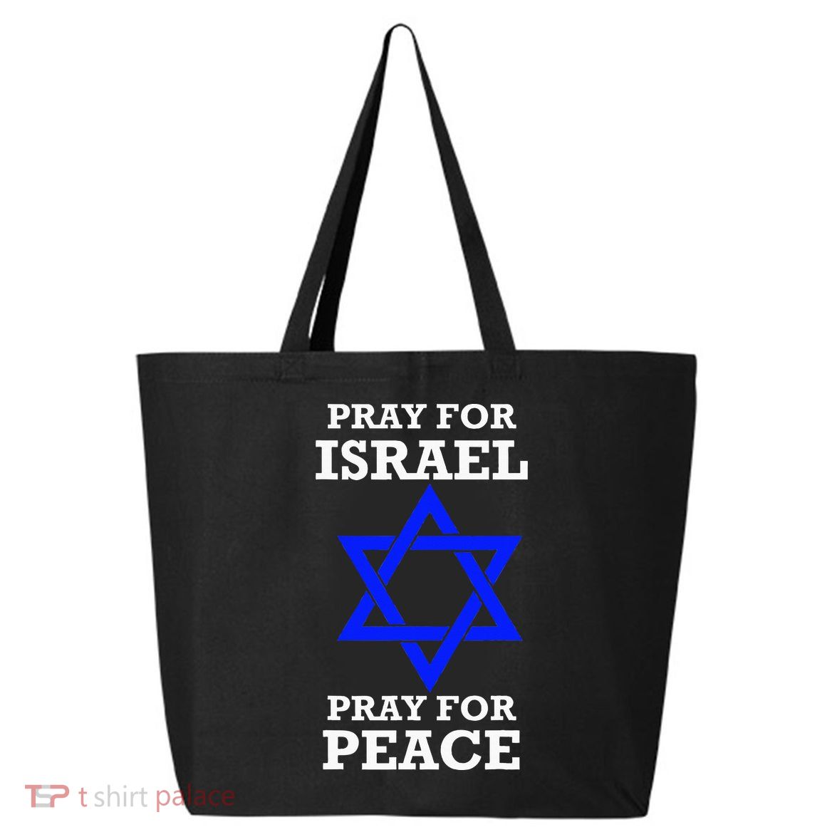 Pray For Israel Peace vintage isreal pride 25L Jumbo Tote