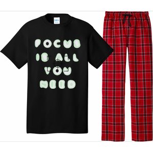 Photographer Focus Is All You Need Camera Lovers Gifts Pajama Set