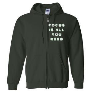 Photographer Focus Is All You Need Camera Lovers Gifts Full Zip Hoodie