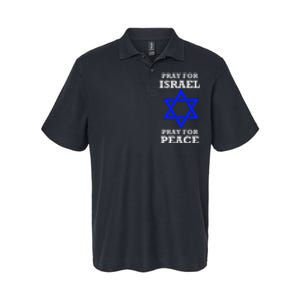 Pray For Israel Peace Softstyle Adult Sport Polo