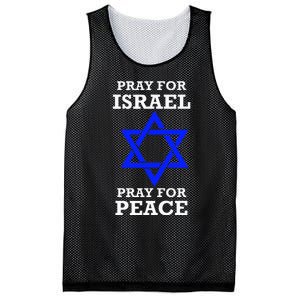 Pray For Israel Peace Mesh Reversible Basketball Jersey Tank