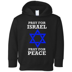 Pray For Israel Peace Toddler Hoodie