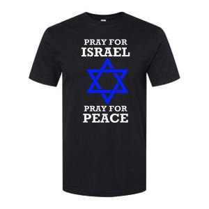 Pray For Israel Peace Softstyle CVC T-Shirt