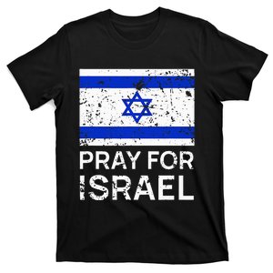 Pray for Israel 2021 Praying for Israeli Flag T-Shirt