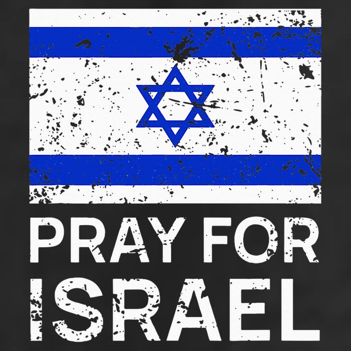 Pray for Israel 2021 Praying for Israeli Flag Beanie