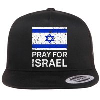 Pray for Israel 2021 Praying for Israeli Flag Flatbill Hat