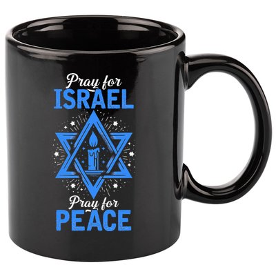Pray For Israel Jerusalem World Peace 11oz C Handle Ceramic Mug