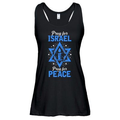 Pray For Israel Jerusalem World Peace Ladies Essential Flowy Tank