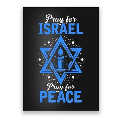Pray For Israel Jerusalem World Peace Poster