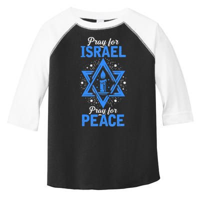 Pray For Israel Jerusalem World Peace Toddler Fine Jersey T-Shirt