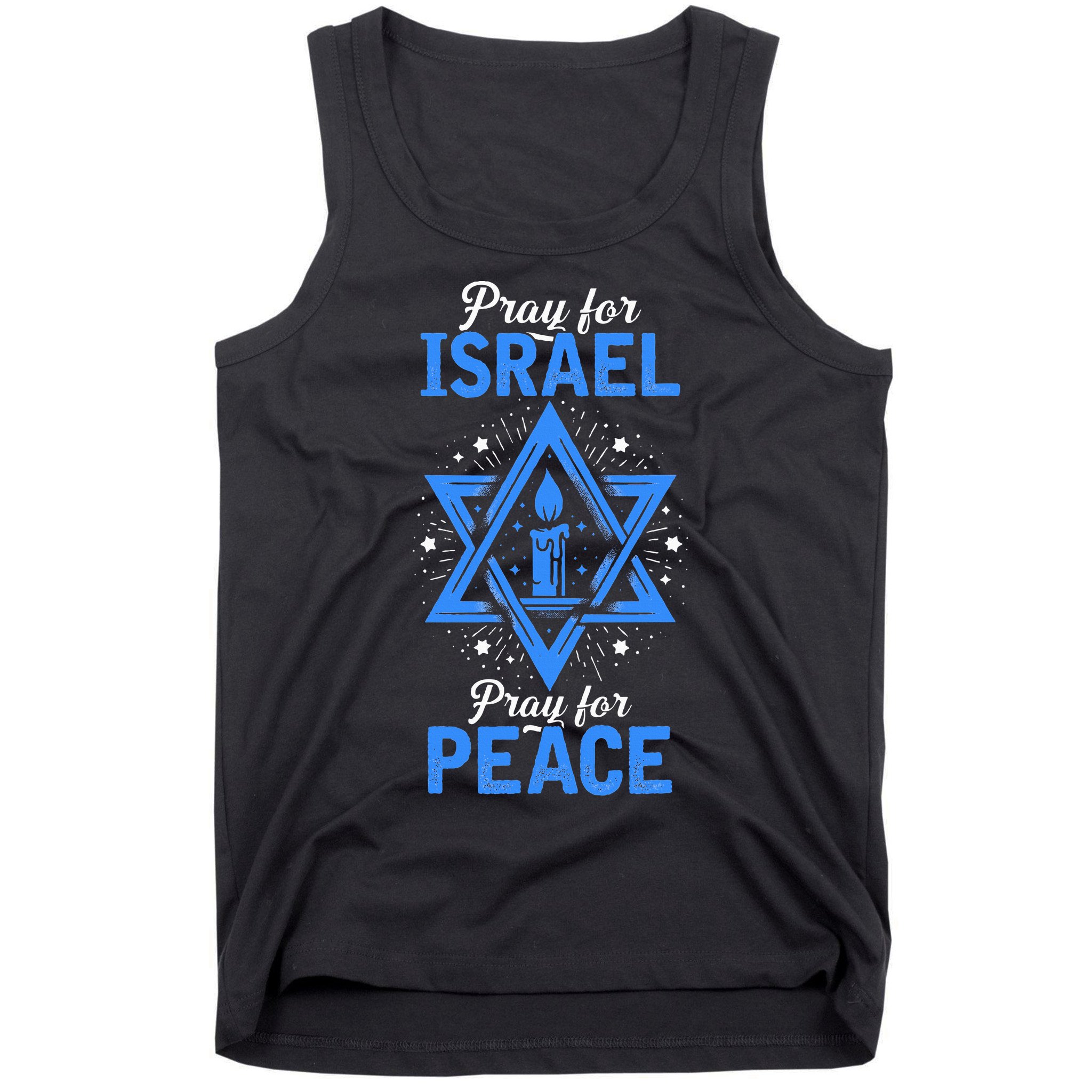 Pray For Israel Jerusalem World Peace Tank Top
