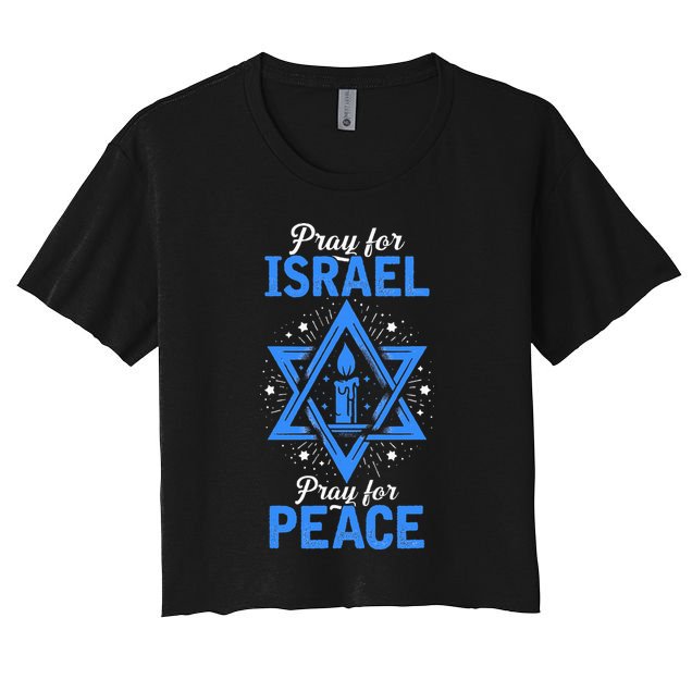 Pray For Israel Jerusalem World Peace Crop Top