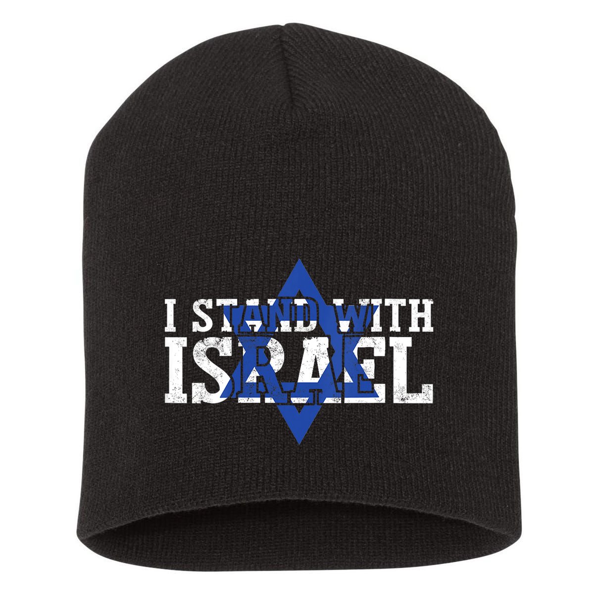 Pray For Israel I Stand With Israel Pray For Israeli People Short Acrylic Beanie