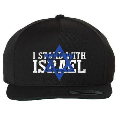 Pray For Israel I Stand With Israel Pray For Israeli People Wool Snapback Cap