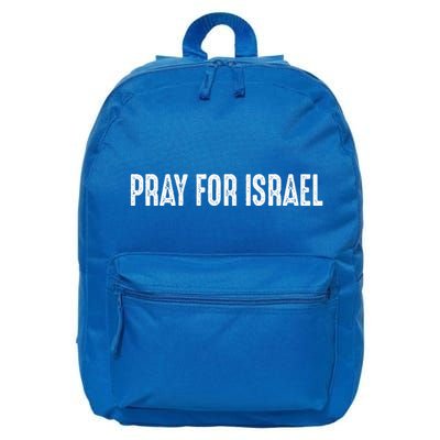 Pray For Israel 16 in Basic Backpack