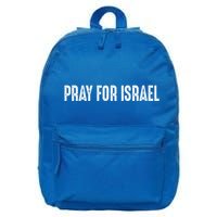 Pray For Israel 16 in Basic Backpack