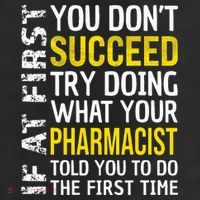Pharmacist Funny If at First you don't Succeed Appreciation Adult Drive Performance Visor