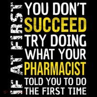 Pharmacist Funny If at First you don't Succeed Appreciation Bag
