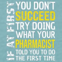 Pharmacist Funny If at First you don't Succeed Appreciation Sueded Cloud Jersey T-Shirt
