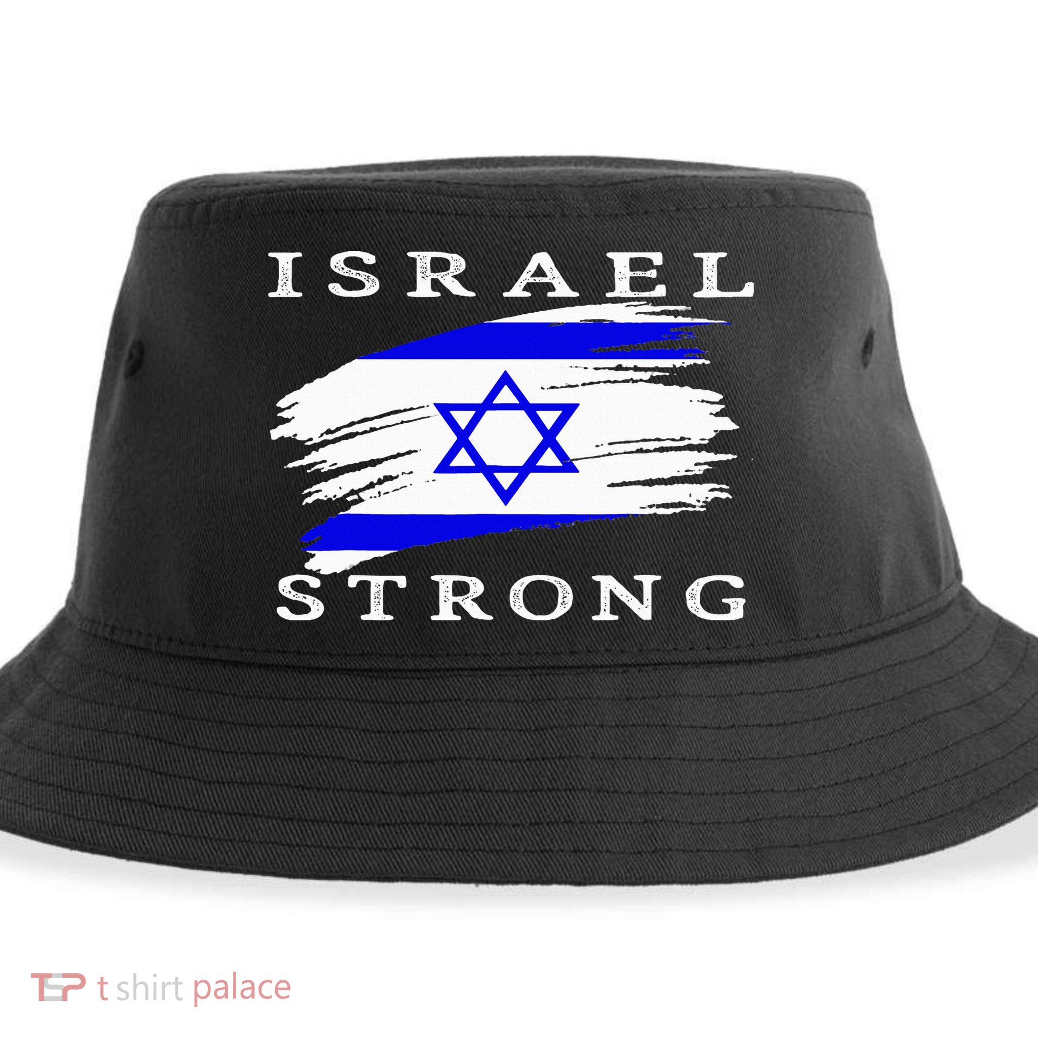Pray For Israel Israel Strong Sustainable Bucket Hat
