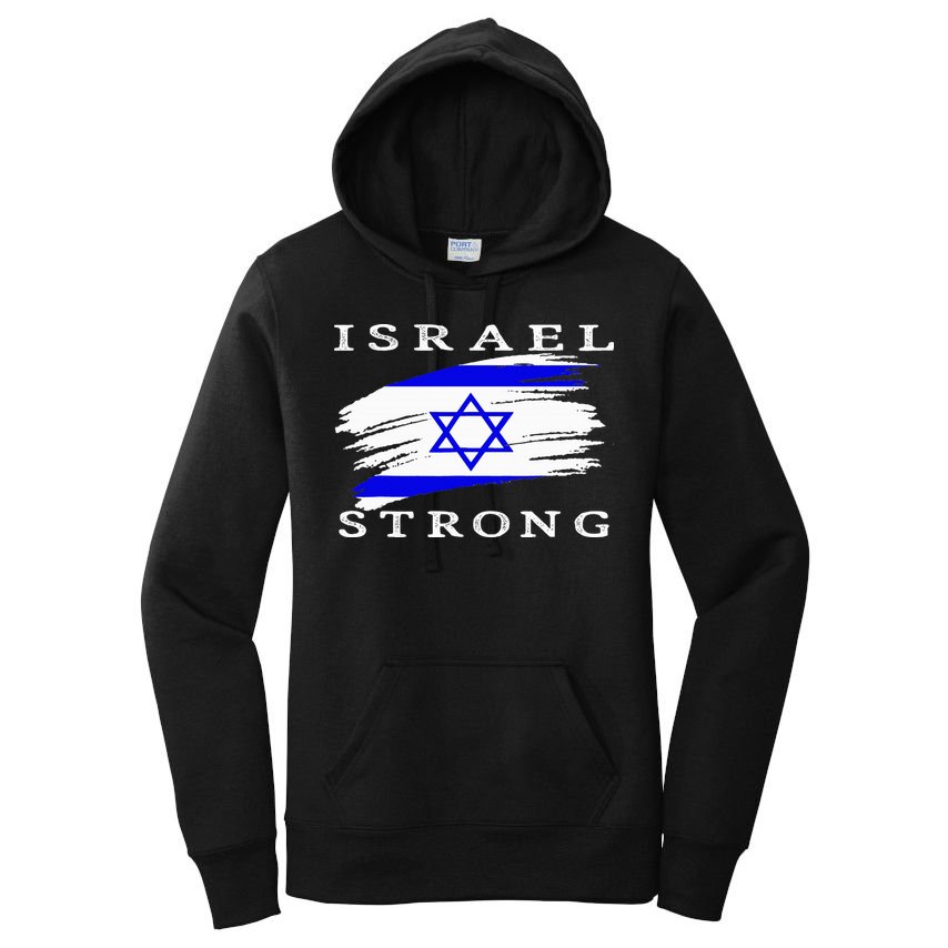 Pray For Israel Israel Strong Women's Pullover Hoodie