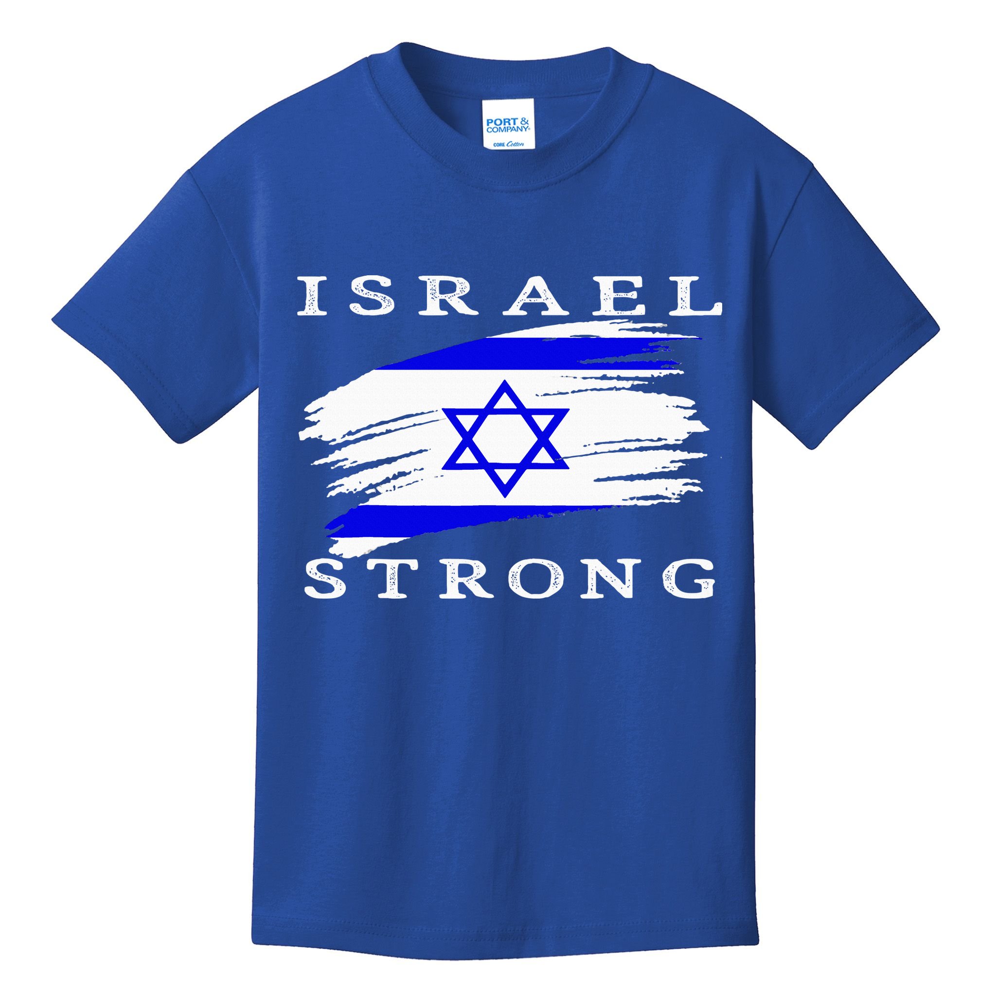 Pray For Israel Israel Strong Kids T-Shirt