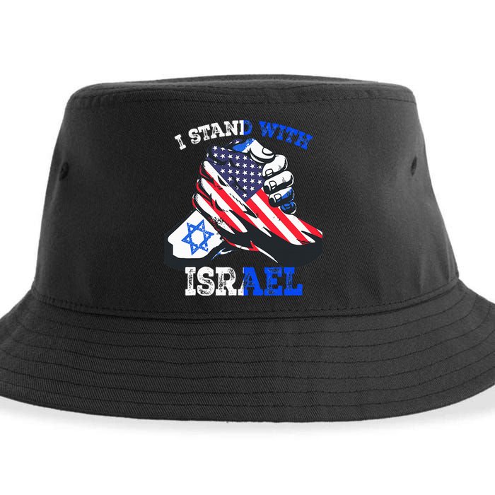 Pray For Israel I Stand With Israel Jewish Heritage Israeli  Sustainable Bucket Hat