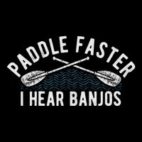 Paddle Faster I Hear Banjos Funny Banjo Joke Kayak Paddling 16 in Basic Backpack