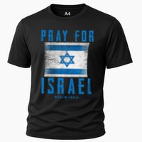 Pray for Israel Psalm 122 6 Israel Flag Cooling Performance Crew T-Shirt