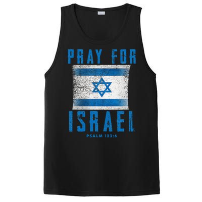 Pray for Israel Psalm 122 6 Israel Flag PosiCharge Competitor Tank