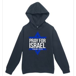 Pray For Israel Jewish Star Urban Pullover Hoodie