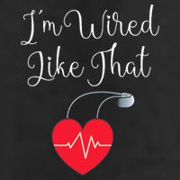 Pacemaker Funny ICD Surgery Gift Im Wired Like That Golf Towel