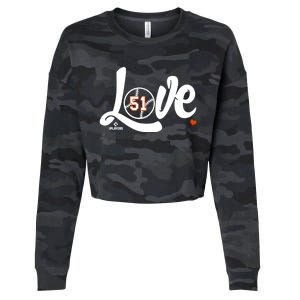 Paul Fry Is Love Valentines Day Baltimore Baseball Player Cool Gift Cropped Pullover Crew