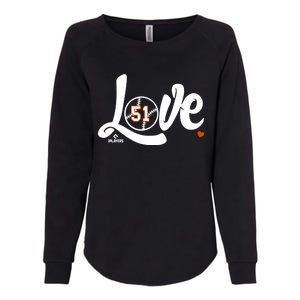 Paul Fry Is Love Valentines Day Baltimore Baseball Player Cool Gift Womens California Wash Sweatshirt