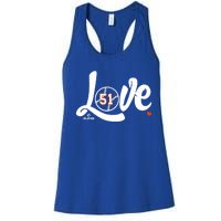 Paul Fry Is Love Valentines Day Baltimore Baseball Player Cool Gift Women's Racerback Tank