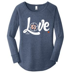 Paul Fry Is Love Valentines Day Baltimore Baseball Player Cool Gift Women's Perfect Tri Tunic Long Sleeve Shirt