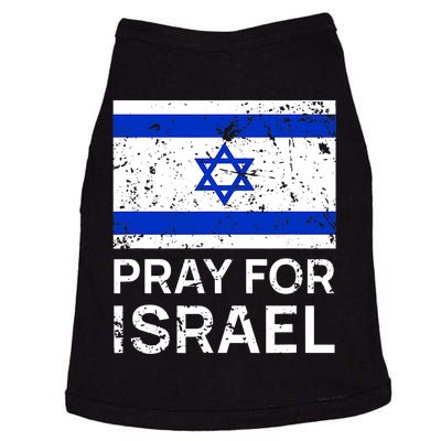 Pray For Israel Praying For Israeli Flag Doggie Tank