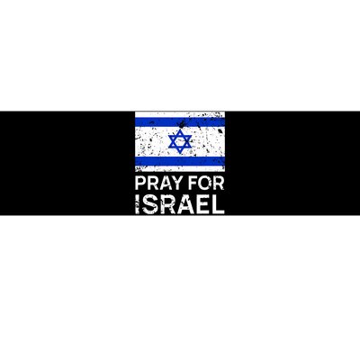 Pray For Israel Praying For Israeli Flag Bumper Sticker