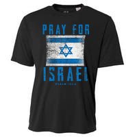 Pray for Israel Psalm 122 6 Israel Flag Cooling Performance Crew T-Shirt