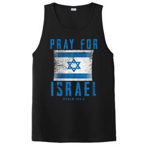 Pray for Israel Psalm 122 6 Israel Flag PosiCharge Competitor Tank